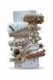 Set of 10 Cream Color Mixed Figure Side Buckles - 2