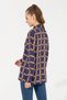 Women's Blue Long Sleeve Shirt 50253845-Vr212 - 5