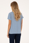 Women's Blue T-Shirt 50320029-VR036 - 5