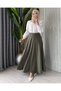 Women's Flowy Casual Long Seasonal Skirt - 3
