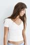 V yaka t-shirt - 5