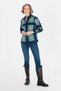 Women's Green Long Sleeve Shirt 50253327-Vr054 - 4