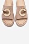 Blaze Beige Suede Genuine Leather Women's Slippers - 2
