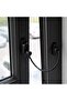 Black Steel Rope Cable Pvc Window Safety Child Safety Lock