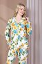 Women's Cotton Trousers Pajama Set - 2