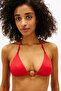 Women's Triangle Rp Orange Bikini Top - 2