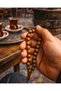 Andiz Prayer Beads / Scented / 11 mm / Sphere Cut / Natural Wood Handmade / Special Series Men's Prayer Beads - 3
