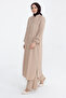 Sanem Double Set Viscose Star Fabric Beige- 422606 - 7