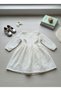 Eid Girls' Cream-Colored Dress - 2