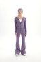 Miyon Bandana Detail Lilac Hooded Set - 2