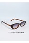 Guxxe Women'S/Girls' Cat Eye Coffee Sari Colored Sunglasses - 2