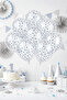 Blue Confetti Balloon Set 15 Pieces – Party & Birthday Decoration - Transparent Sequin Balloon - 3