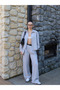 Shirt Pleated Pants Set