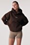 Rei Loungewear Hoodie Brown