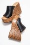 Saraly Women Genuine Leather Slipper Black - 5
