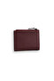 Burgundy Genuine Leather Small Size Coin Purse Women's Wallet // Grd260226Wt1757 - 4