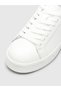 Leder Sneakers Geschnürter - 4