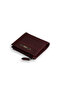 Burgundy Genuine Leather Small Size Coin Purse Women's Wallet // Grd260226Wt1757 - 7