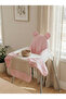 2-Piece Blw Feeding Set - Baby High Chair Min Leather and Long Sleeve Bib Set - Powder - 2