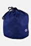 Men Brand Logo Bucket Bag, Navy - 4