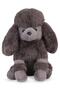 Plush Toy 25 cm Poodle Gray