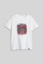 23 April Children's Day Printed Crew Neck White Children's T-Shirt T-Shirt