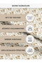 100% Cotton Ranforce Fabric 100X240 cm 120 G/M² Digital Printing Premium Patchwork and Sewing - 6