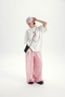 Arles Pink T-Shirt Tracksuit Set - 6
