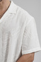 Trend Biz Regular Fit Lattice Fabric Embroidered Cotton Men's Shirt - 4