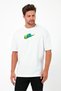 Unisex Oversized Embroidered Bulbasaur Anime Character Design 100% Cotton Piece T-Shirt - 4