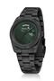 Moon Day Display Calendar Men's Wristwatch Black Green Color Pl-7076E5X - 3