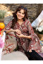 Maroon Cotton Paisley Tunic Only - 4