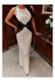 EH Collection Lace Waist-Form Dress - 3