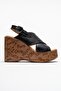 Hardy Women's Genuine Leather Sandals Black - 2