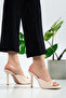 Nubuck Skin Color Heels Slipper - 2