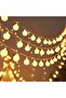 سلسلة أضواء LED خارجية للفناء، 5 أمتار - 2