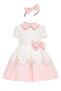 Girl's Evening Dress 3-7 Years Old Powder - 2