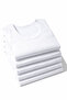 6-Pack Silver Men's Ribbed Undershirts with Straps 3002 - 4
