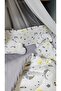 70X110 Park Bed Baby Sleeping Set - Lycra Luxury Mosquito Net Apparatus Included - 7