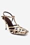 ALLOS Gold Women's Heeled Shoes - 3