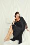 Women's Low-Cut Collar and Sleeve Lace Dressing Gown Set 18507 - 8