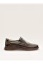 Men's Leather Brown Anatomical Daily Comfort Shoes M960 - 2