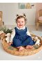 Jasmine Flower Embroidery Blouse and Denim Dress - 2