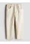 Denim Trousers-Cream Holiday Collection