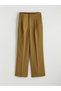 Lcw Vision Green Elastic Waist Wide Leg Women's Trousers - 3