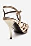 ALLOS Gold Women's Heeled Shoes - 5