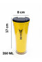 350 ml Yellow Opaque Series Double-Layered Mug, Heat Resistant Coffee & Tea Cup - 2