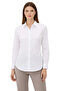 Long Sleeve Shirt with Buttons, Classic Collar, Suitable for Casual and Office Wear - White - 4