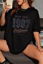 Oversized Unisex 1997 Printed Summer Tshirt