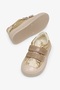 Girl's Gold Soft Orthopedic Non-Slip Underlay Sports Shoes - 2